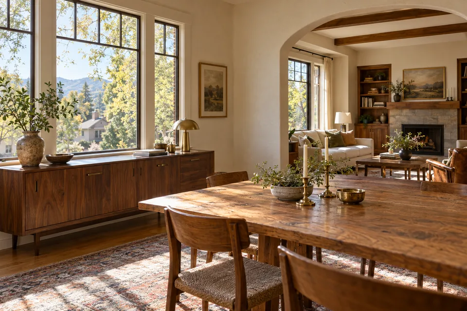 Illustrative estate property and household contents